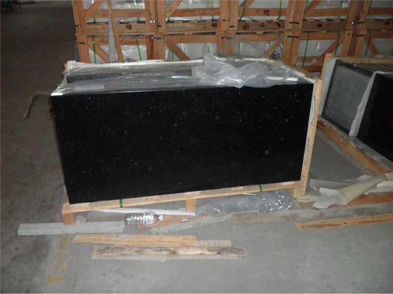 Black Galaxy Granite Slab