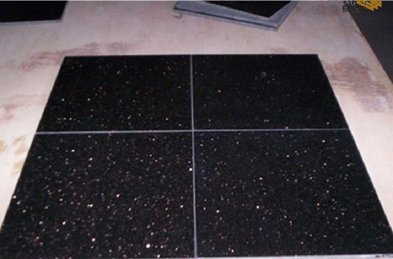 Black Galaxy Granite Tile