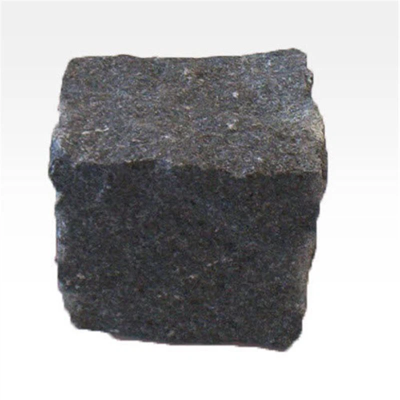 Black Garden Granite Paving Cube Stone