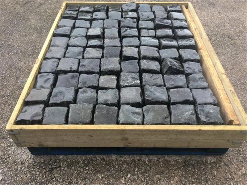 Black Garden Granite Paving Cube Stone