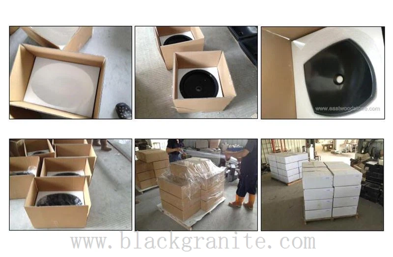 Black Granite Bar and Bathroom Sink packing