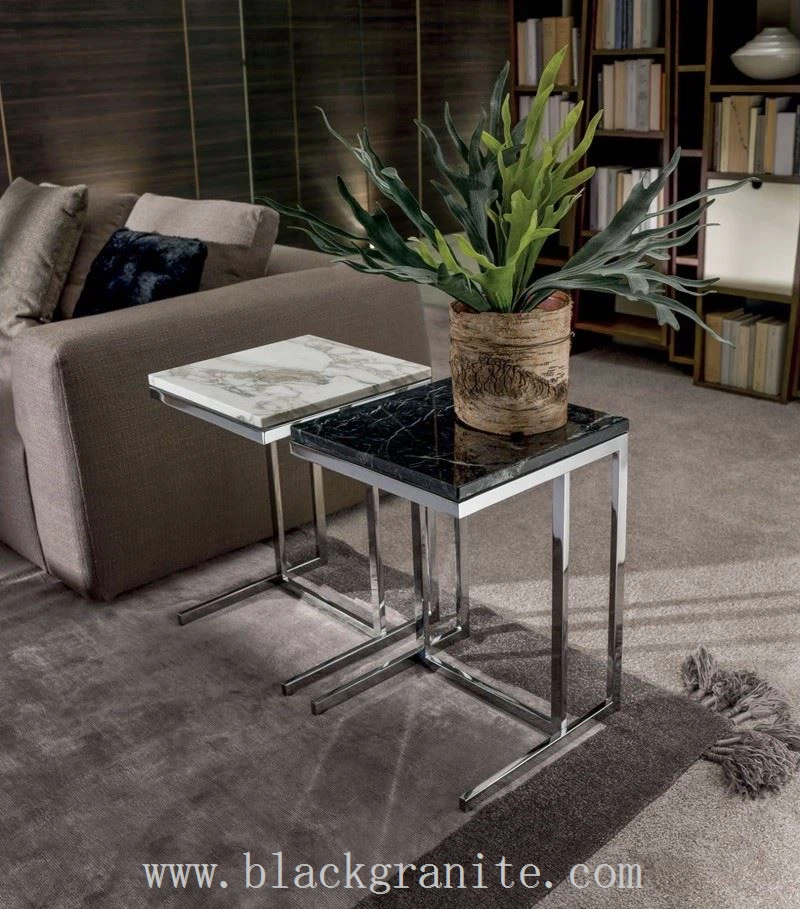 Black Granite Coffee Side Table and Countertop