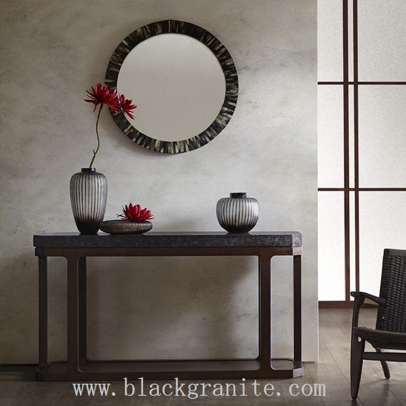 Black Granite Coffee Side Table and Countertop