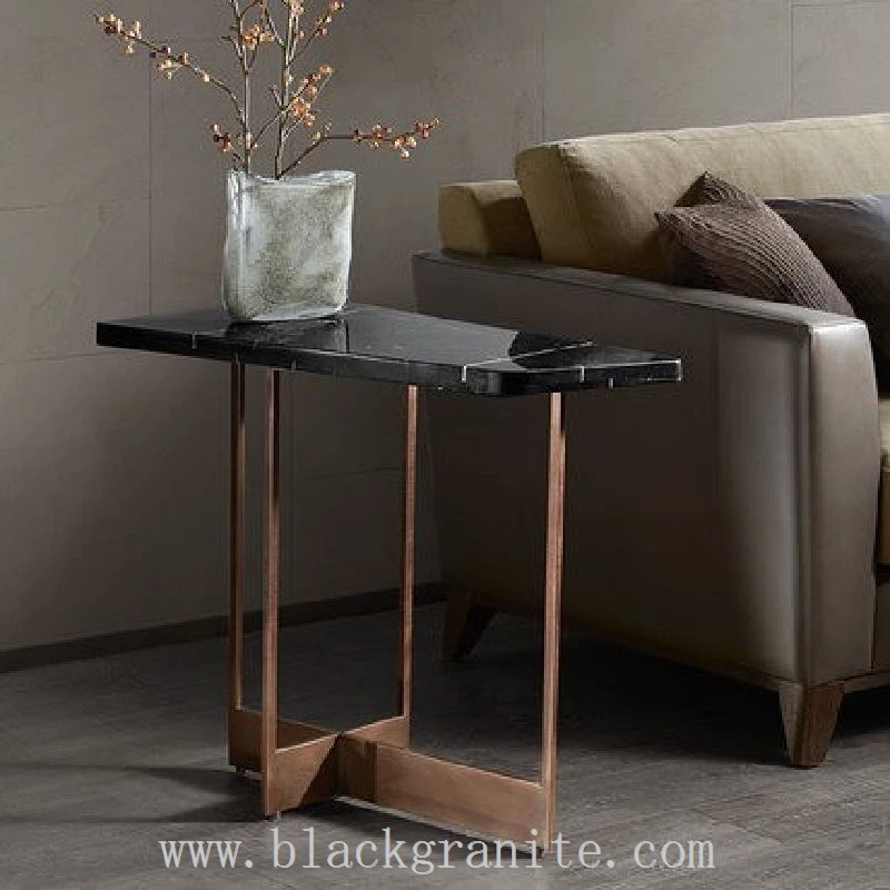 Black Granite Coffee Side Table and Countertop