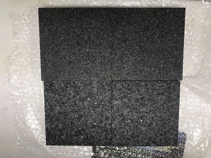 Black Granite Floor Tile