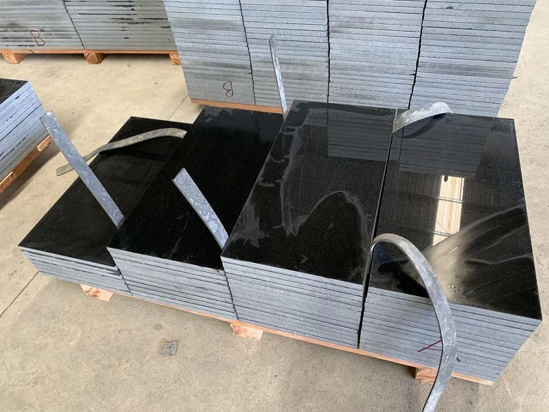 Black Granite Floor Tile