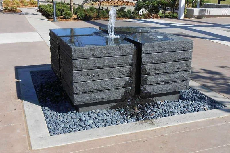 Black Granite Garden Water Fountains