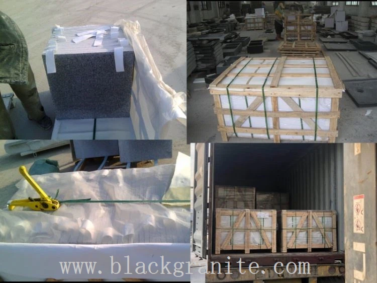 Black Granite Pavers for Ourdoor Patio Flooring packing