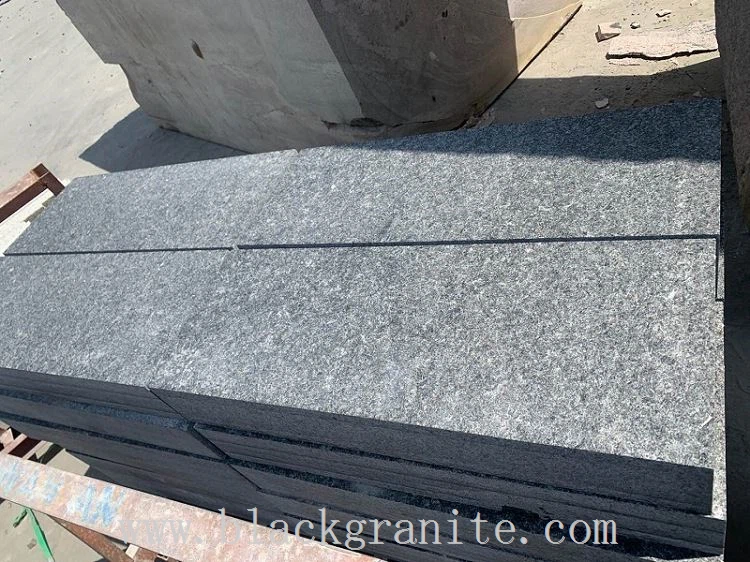 Black Granite Pavers for Ourdoor Patio Flooring