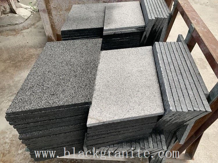 Black Granite Pavers for Ourdoor Patio Flooring