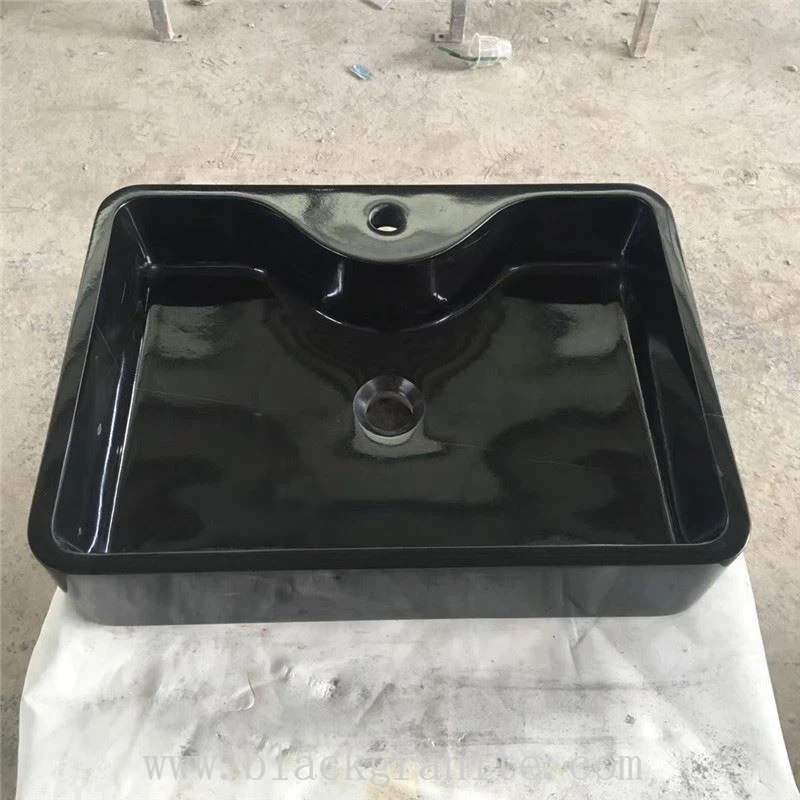 Black Granite Single Bowl Sink for Ketchen