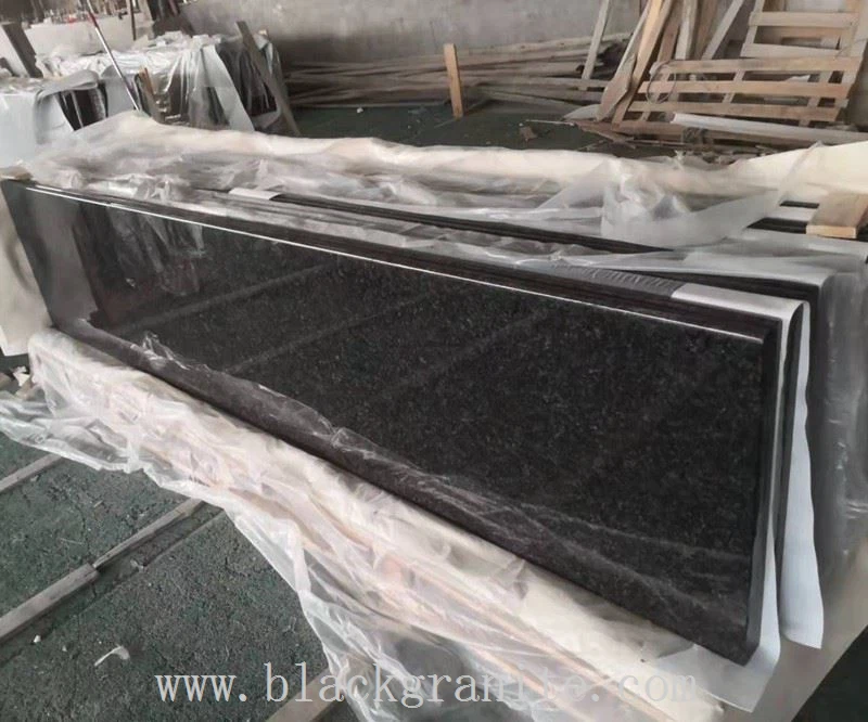 Black Granite Slabs with Tiles for Kitchen