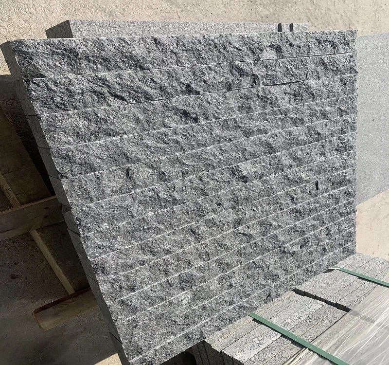 Black Granite Stone Nature Split Wall Veneer