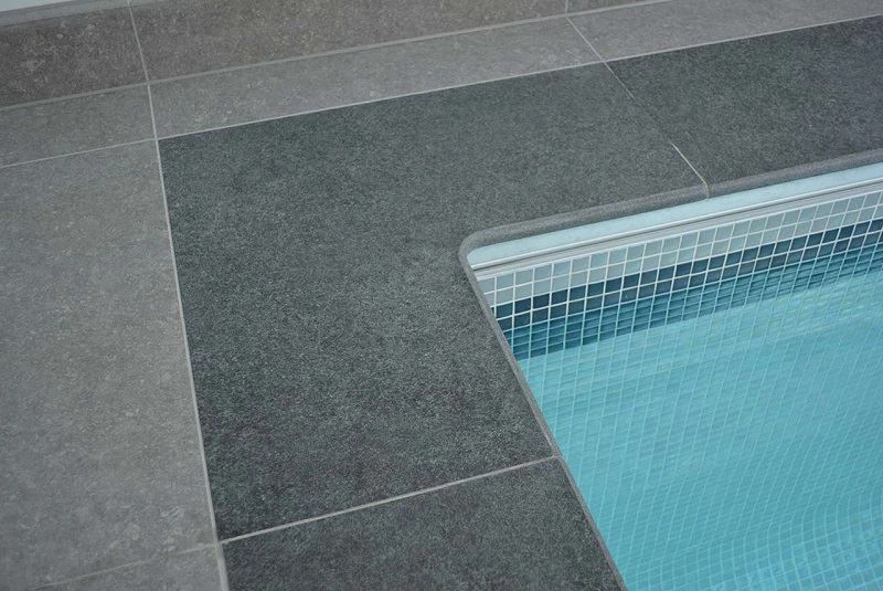 Black Granite Swimming Pool Coping And Paves