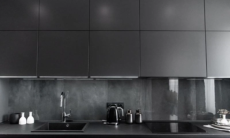 Black Granite Tiles For Kichen Backsplash