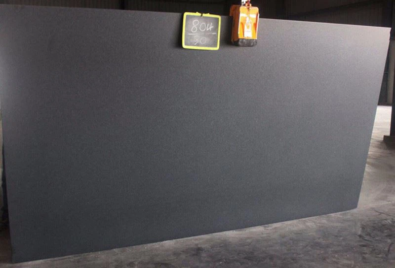 Black Honed Countertops slabs