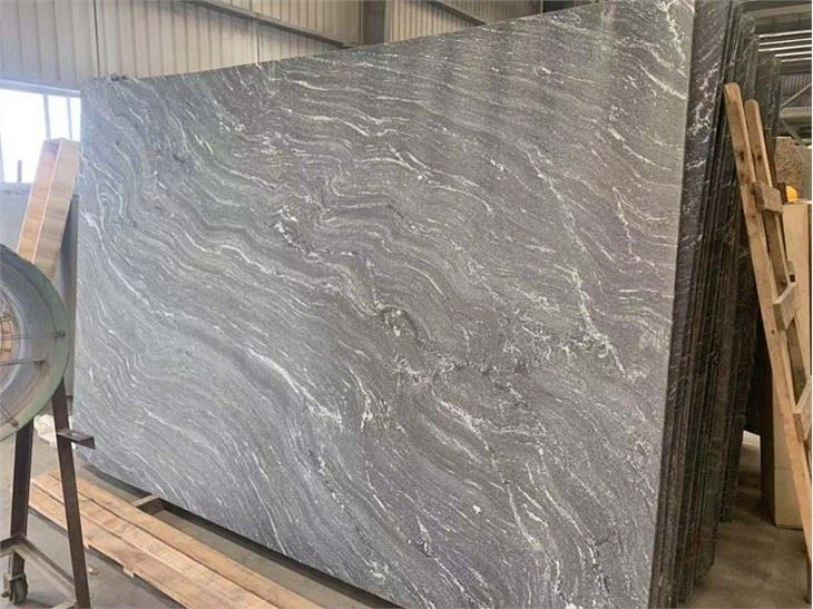 Black Lactea Granite Tile Slabs