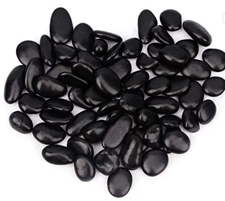 Black Pebbles Aquarium Gravel River Rock