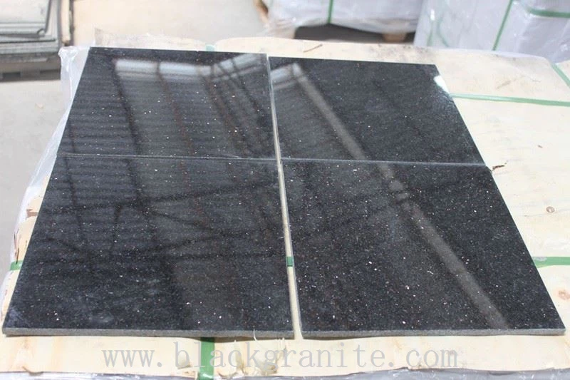 Black Star Galaxy Granite Tiles for Floor