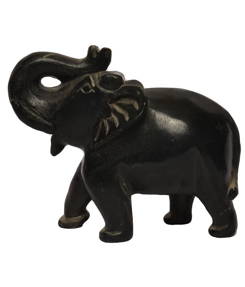 Black Stone Carving Animal Sculpture