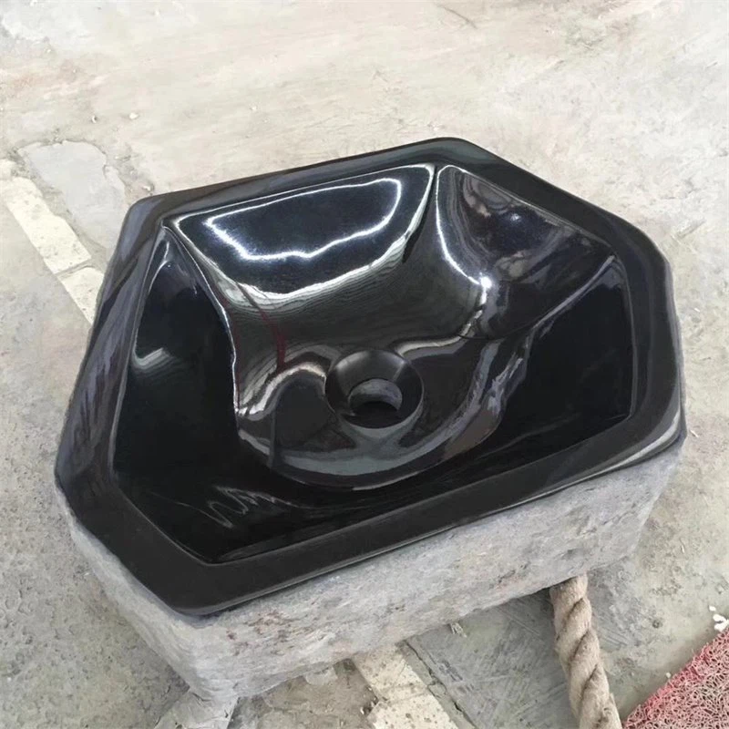 Black Stone Wash Basin Sink