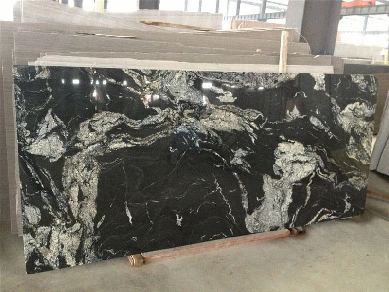 Black With White Granite