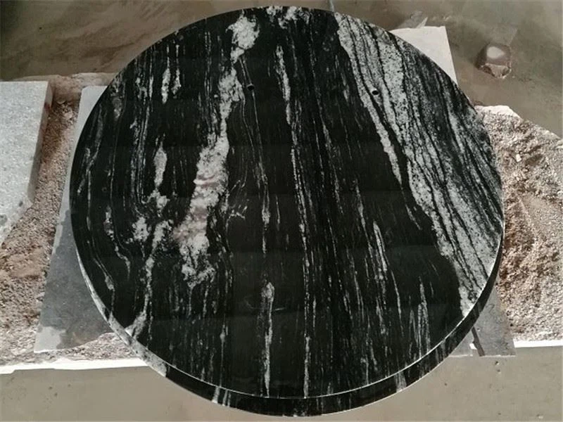 Black With White Granite