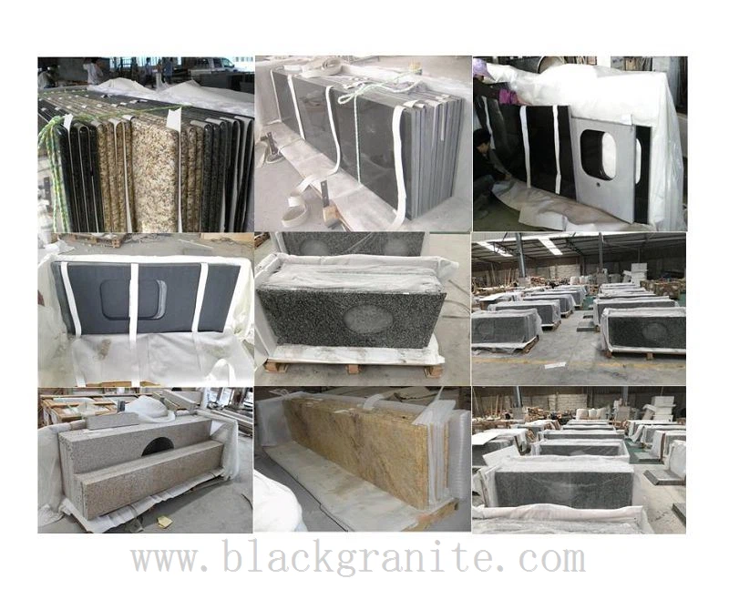 Black and Gold Granite CounterTops packing