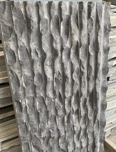 China Black Granite Water Feature Wall Cladding