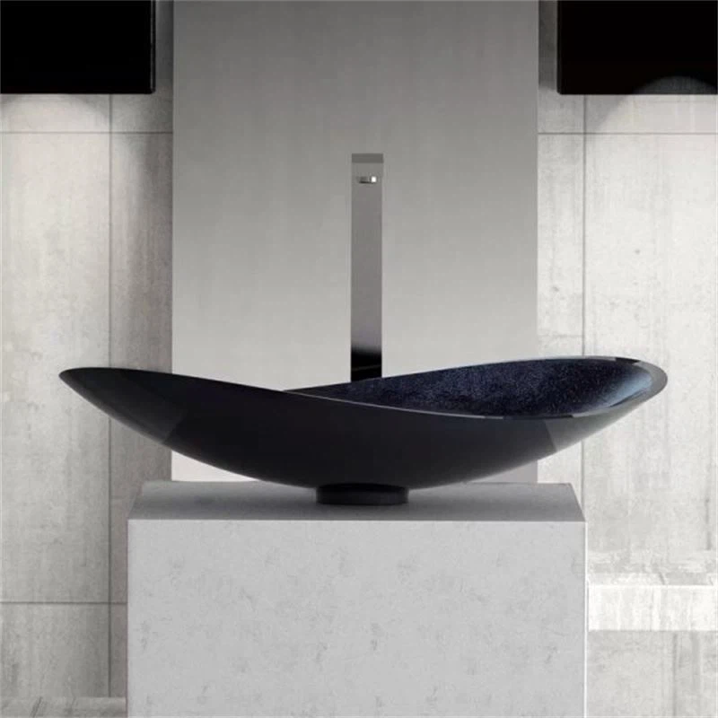 Creative Black Stone Basin