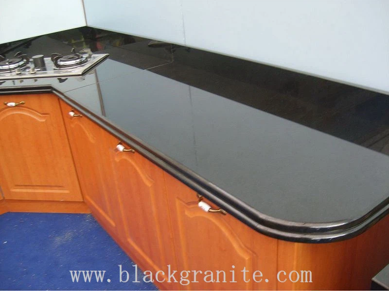 Dark Black Granite Laminate Countertops for Kitchen