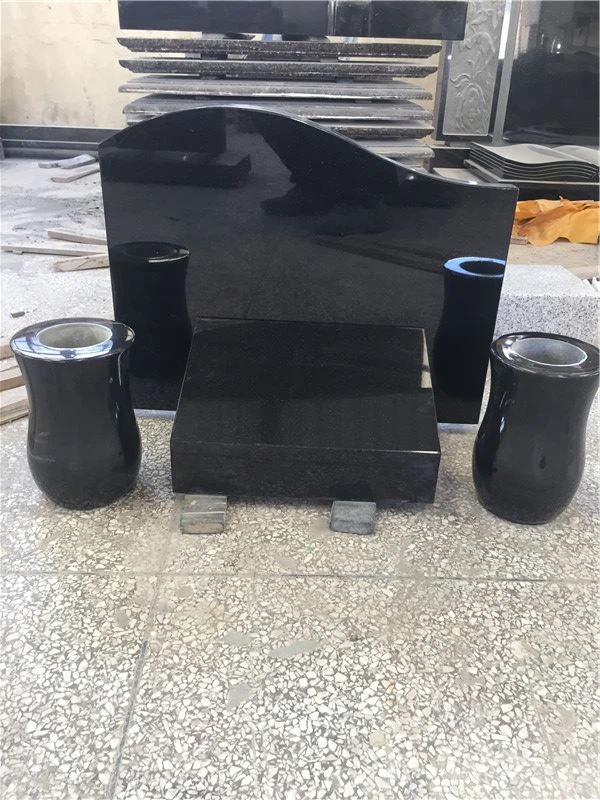 Galaxy Black headstone