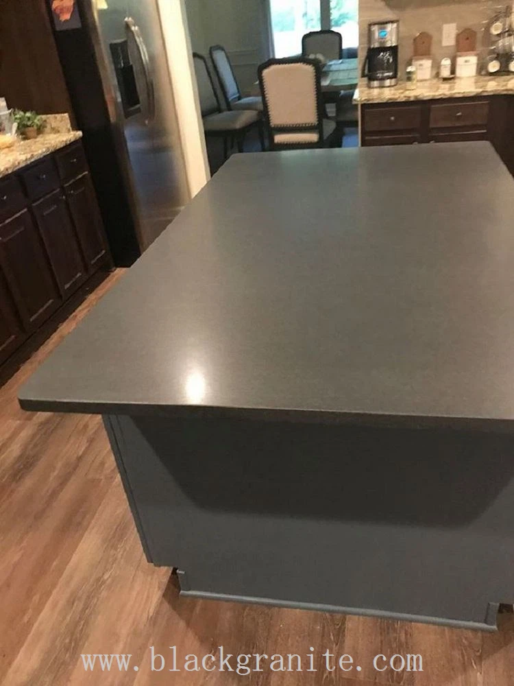 Honed Absolute Black Granite Tile