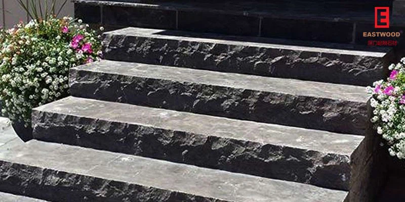 Landscapes Absolute Black Granite Steps