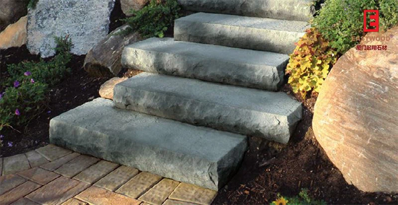 Landscapes Absolute Black Granite Steps