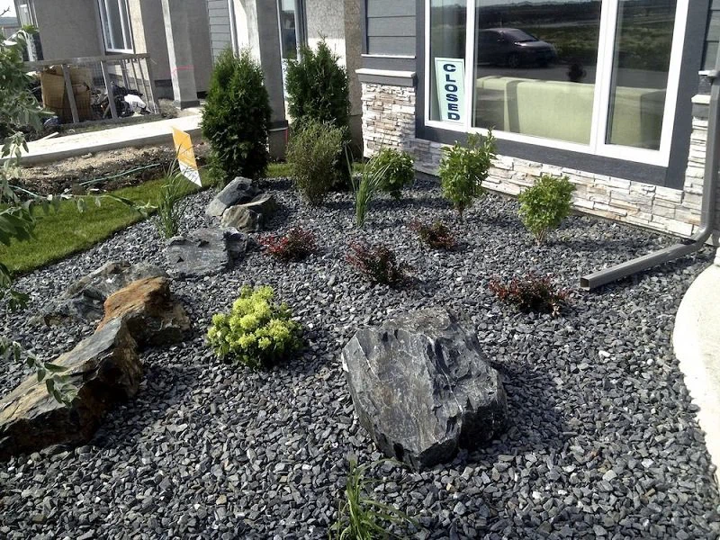 Landscaping Black Basalt Gravel For Garden