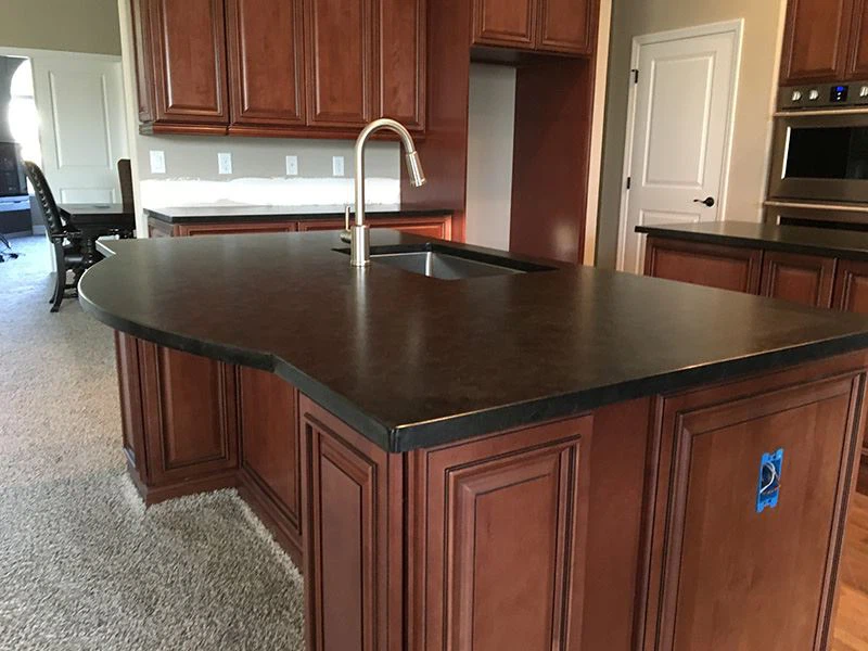 Minimalist Black Granite Countertops For Kitchen