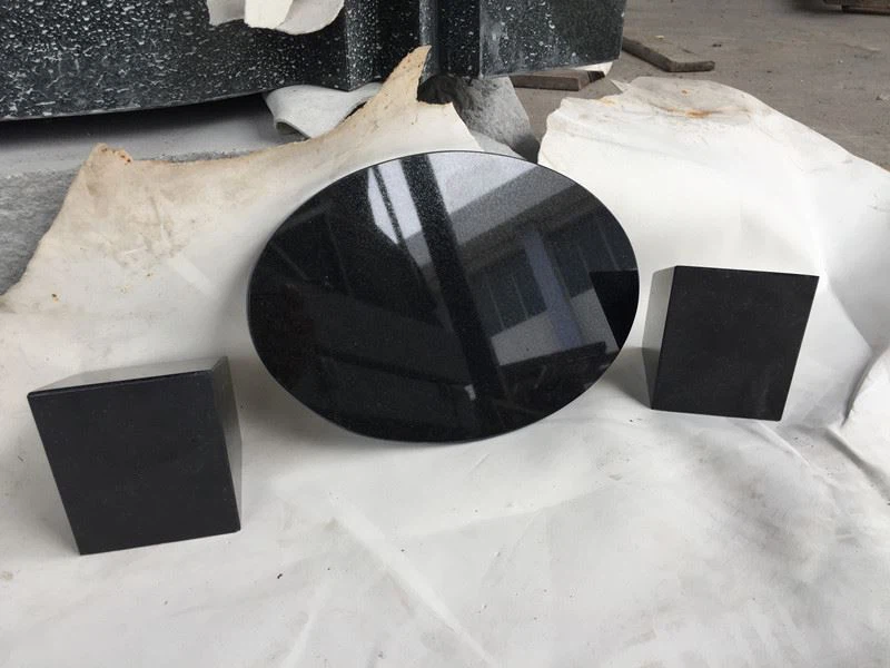 Natural Absolute Black Granite Monument Plaques