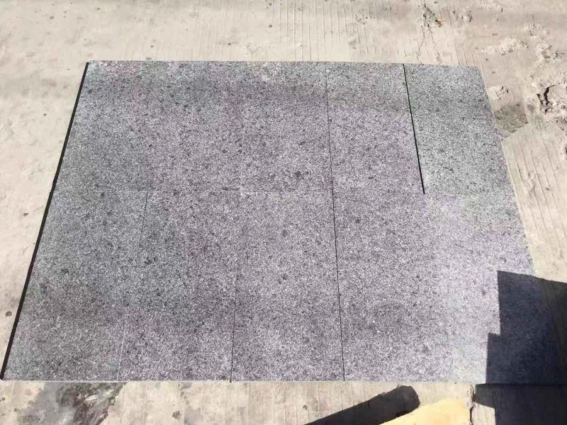 Natural Angola Black Granite Tile