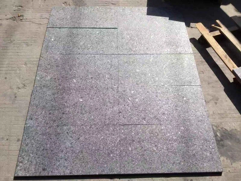 Natural Angola Black Granite Tile