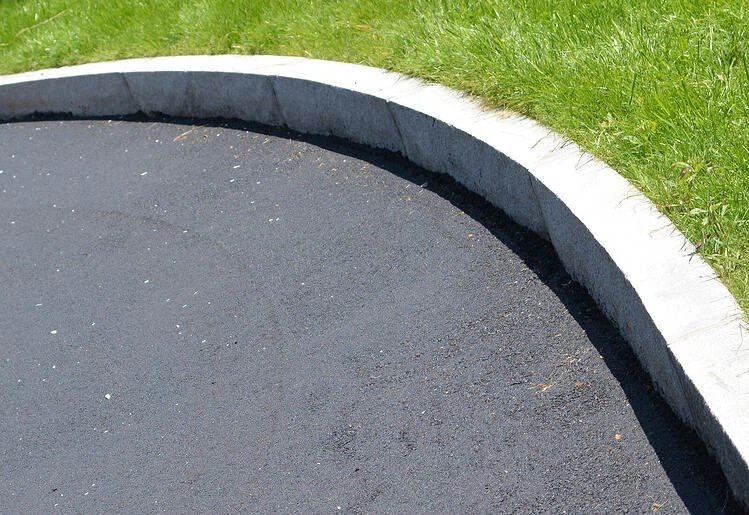 Natural Black Granite Curbstone For Outdoor Paving