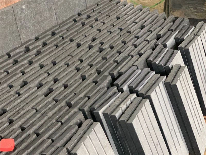 Natural Pure Black Granite Stone Stair Tile