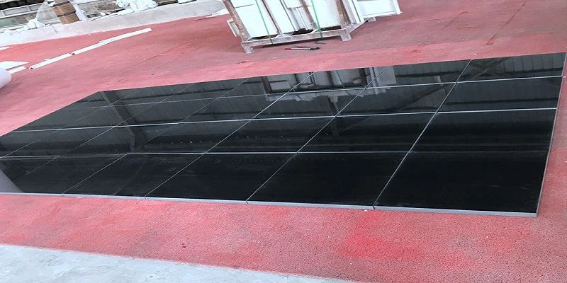 Nature Best Black Granite Stone Flooring Tiles