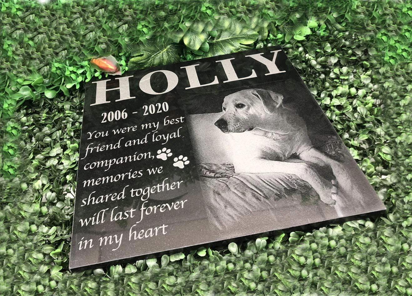 Pet Dog Cat Gravestone Headstone Memorials Monument For Your Lovely Pets