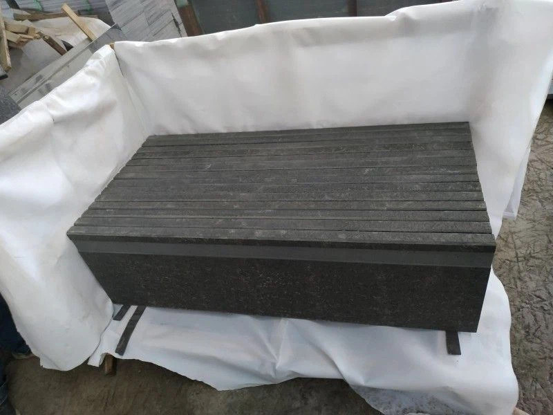 Practical Black Granite Steps For Outdoor