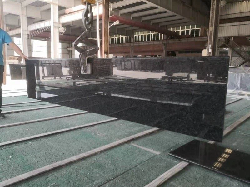 The Marble And Granite Kitchen Countertops Black slabs