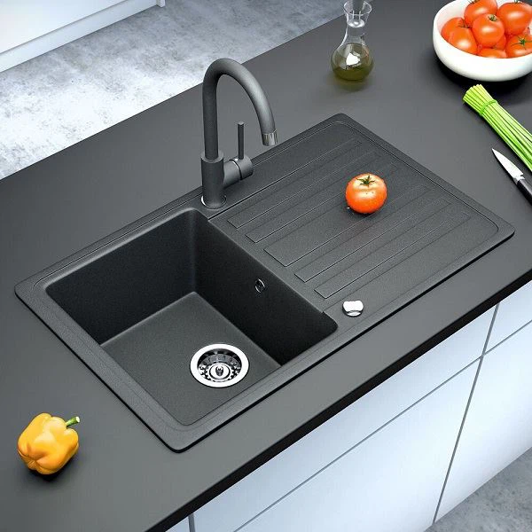 Variety Of Kitchen Black Granite Sinks