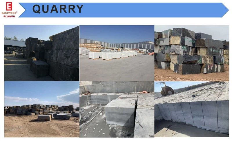 Various Black Granite Mosaic Tiles quarry